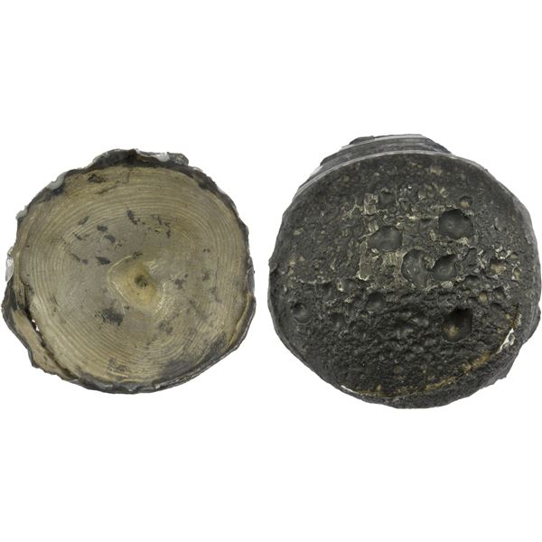 CHINA: AR sycee (25.40g), Gong Bo graded MS61