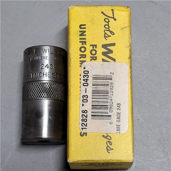 Wilson 243 Winchester Cartridge Case Gage