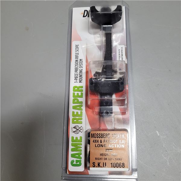 DNZ Game Reaper Scope Base and 30mm Rings for Mossberg