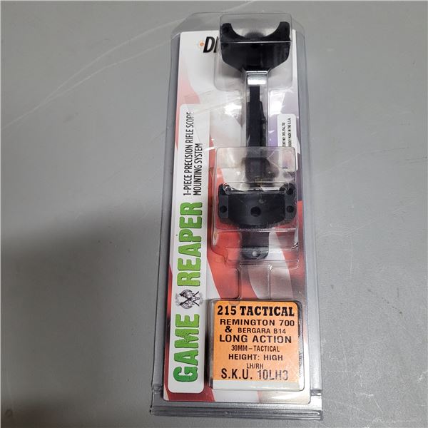 DNZ Game Reaper Scope Base and 30mm Rings for Remington 700 & Bergara