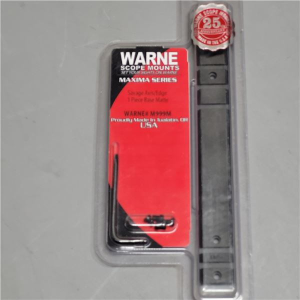 Warne Maxima Series Bases for Savage Axis or Edge