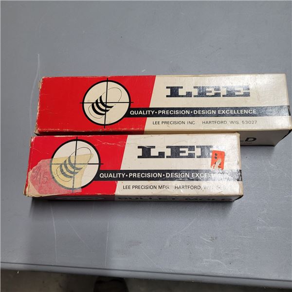 Lee .358 cal Bullet Molds & Handles 2 Sets