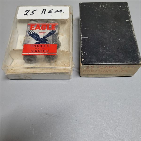 Eagle 25 Remington Reloading Dies and Forming Dies