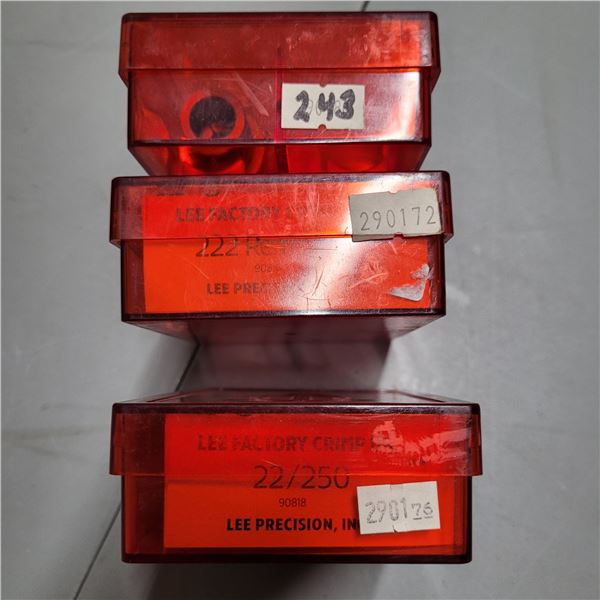 Lee Factory Crimp Dies 22/250, 222, 243