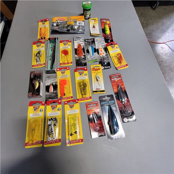 Assortment Lot of Fishing Tackle