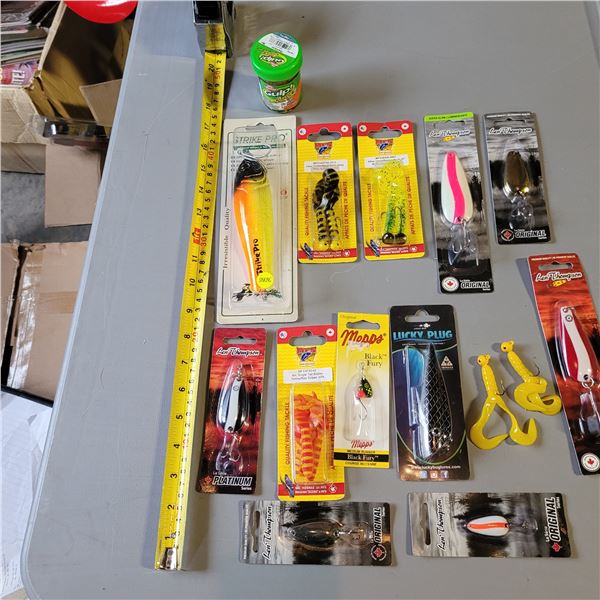Assortment Lot of Fishing Tackle