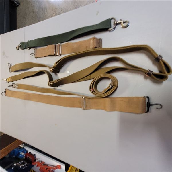 Lot  Assortment of Military Slings