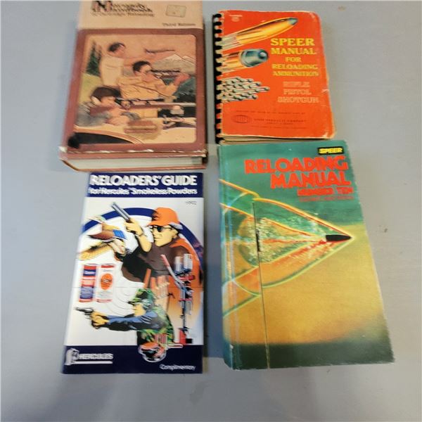 Reloading Guide Manuals