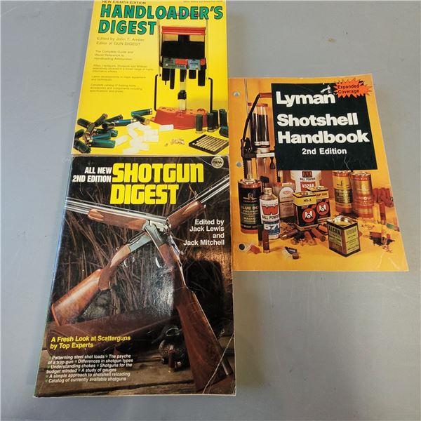 Lot Assortment of 3 Handloading Books