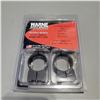Image 1 : Warne Maxima series 30mm High Matte Black Steel Rings for Tikka Rifles