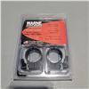 Image 1 : Warne Maxima series 30mm High Matte Black Steel Rings for Brno-CZ Rifles