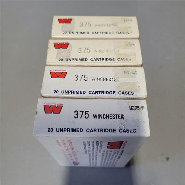 375 Winchester NEW Unprimed Brass