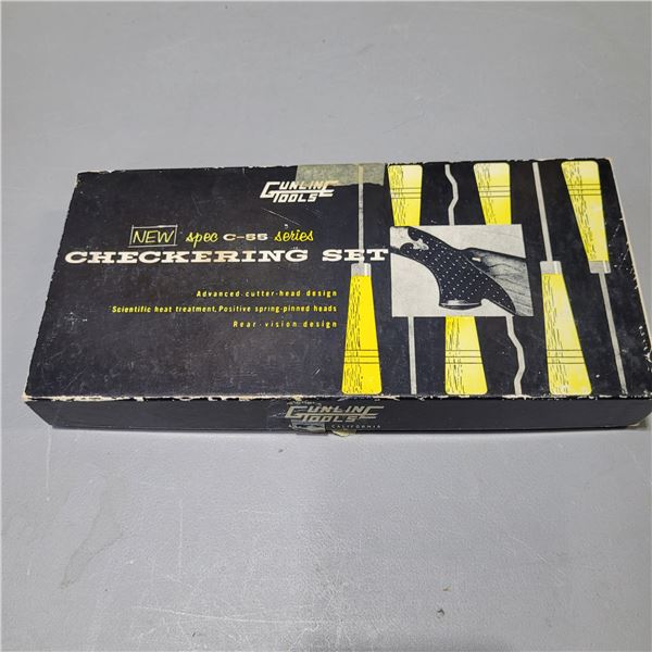 Gunline 6 Piece Checkering Set