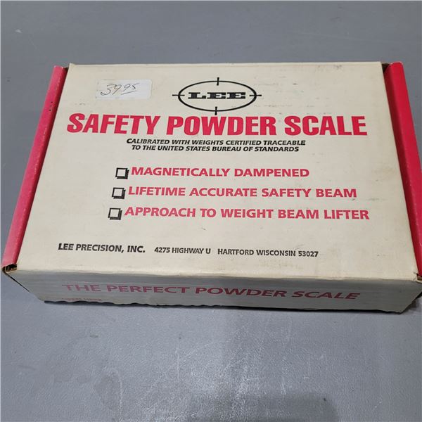 Lee Safety Powder Scale