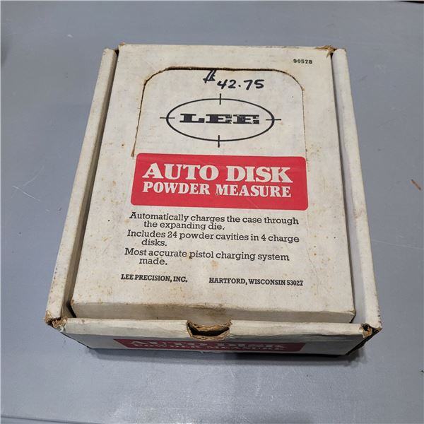 Auto-Disk Powder Measure