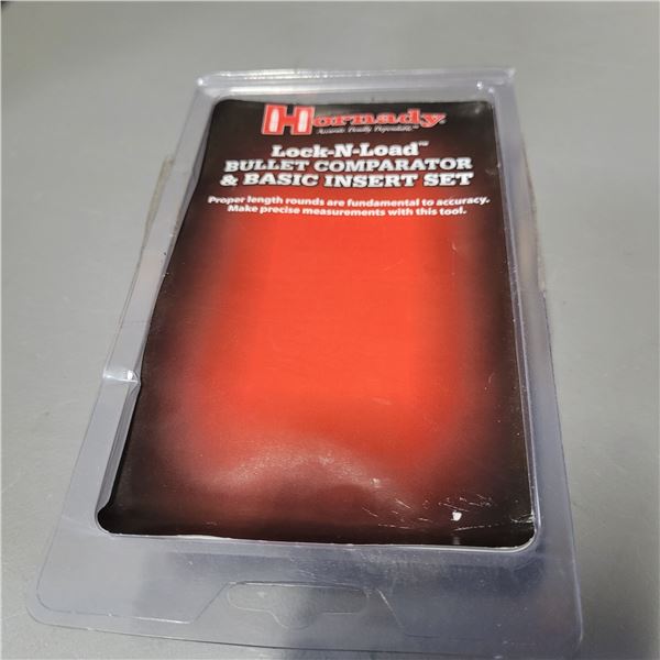 Hornady Lock & Load Bullet Comparator & Basic Insert Set