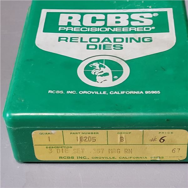 RCBS .357 Mag 3 Die Set