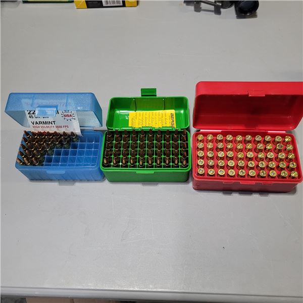 .223 Factory Ammunition, Brass, and Reloads