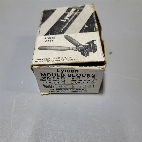 Lyman 2 Cavity .45 Caliber Mold