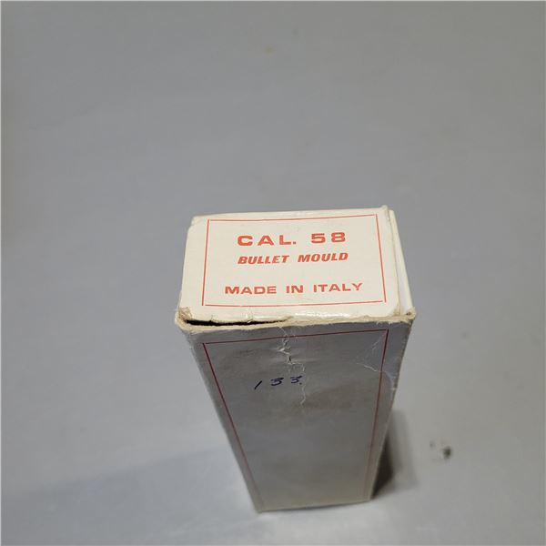 58 Caliber Bullet Mold Made in Italy