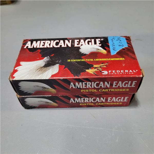 98 Rounds of Factory American Eagle .357 SIG  Ammo