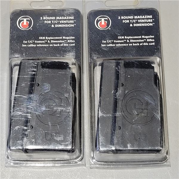 2 Thompson Center Venture 270WSM and 300WSM Magazines