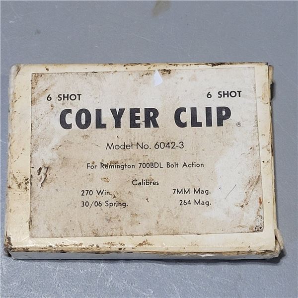 Colyer Clip for Remington BDL  Long Action Rifle