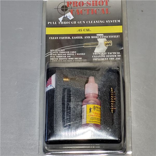 Pro Shot Tactical .45 Caliber Pull Thru Gun Cleaning Kit