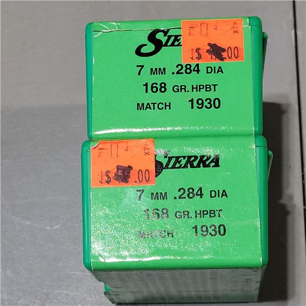 7mm 168gr Sierra Bullets 200 Count