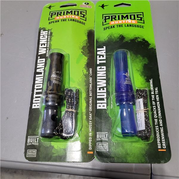 2 Primus Duck Calls