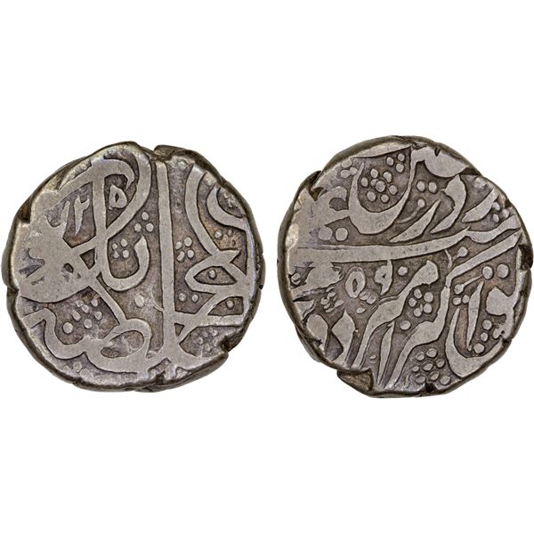 BARAKZAI: Dost Muhammad, 1842-1863, AR rupee, Kabul, AH1259, F-VF