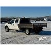 Image 4 : 2012 FORD F350 XLT CREW CAB FLATBED TRUCK