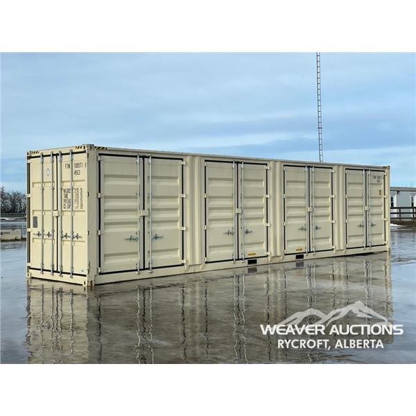 2024 8 X 40 FT. MULTIDOOR SHIPPING CONTAINER