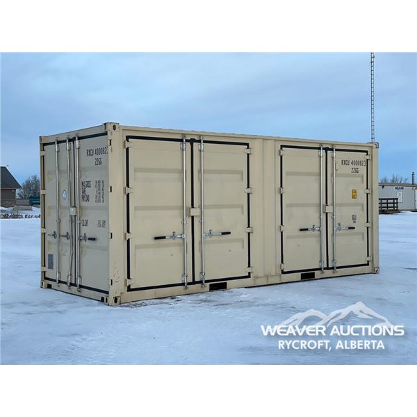 2024 8 X 20 FT. MULTIDOOR SHIPPING CONTAINER