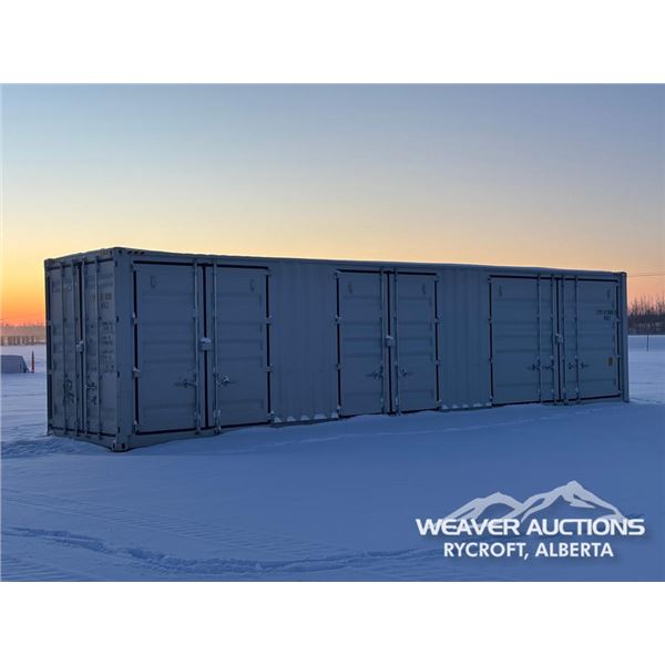 2023 8 X 40 FT. MULTIDOOR SHIPPING CONTAINER