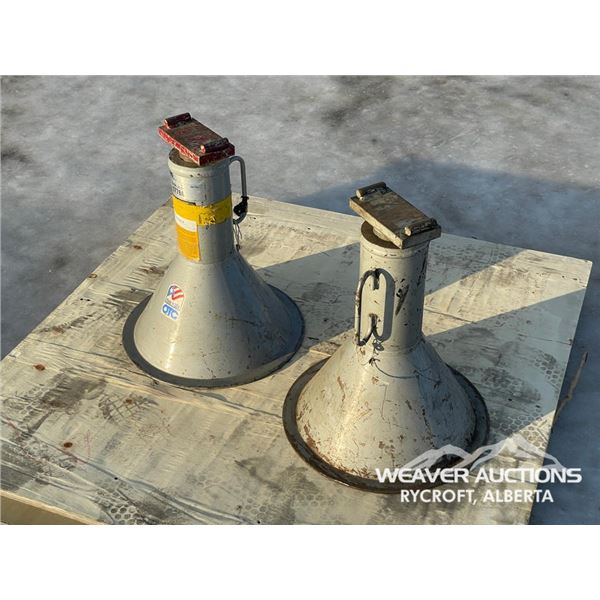(2) 12 TON LOW BOY JACK STANDS