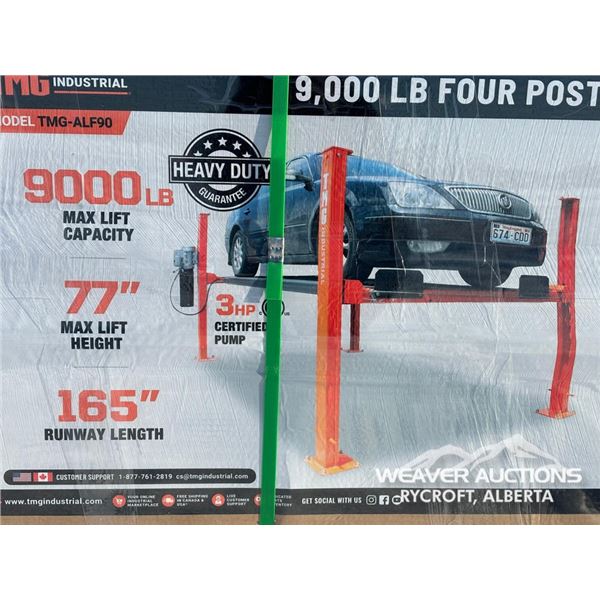 TMG 9000 LB. 4 POST AUTO LIFT