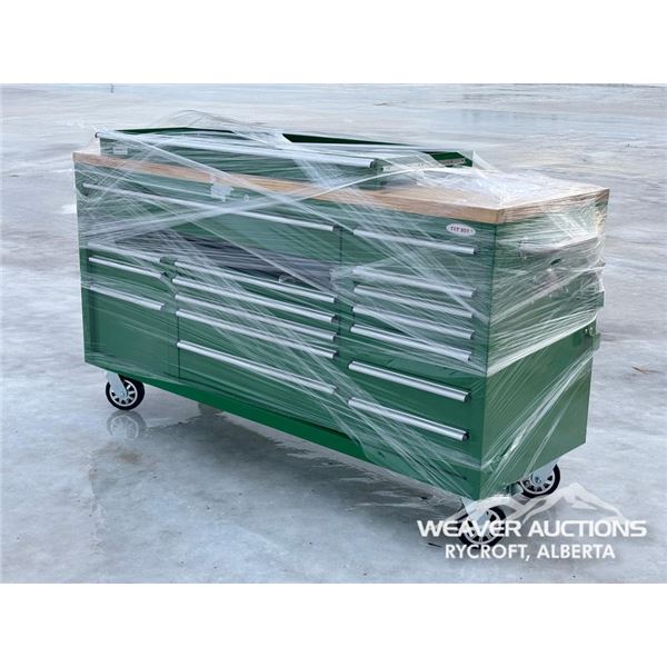 FAT BOY 6 FT. 17 DRAWER ROLLING WORKBENCH