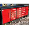 Image 5 : 113 IN. 17 COMPARTMENT, STEEL WORKBENCH