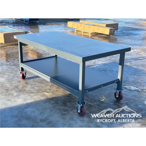 71 IN. STEEL ROLLING WORKBENCH