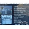 Image 6 : TMG 16 X 24 FT. METAL GARAGE SHED