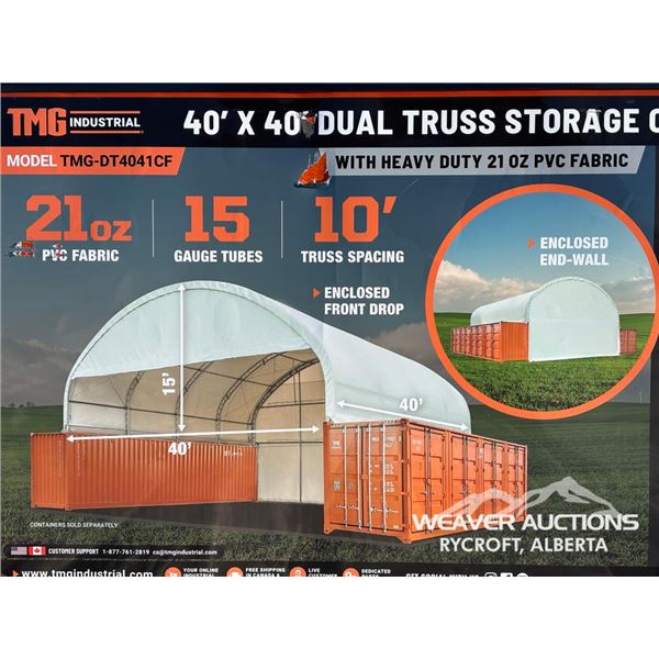 TMG 40 X 40 FT. CONTAINER SHELTER