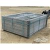 Image 2 : (50) 8 X 6 FT. SITE FENCE PANELS