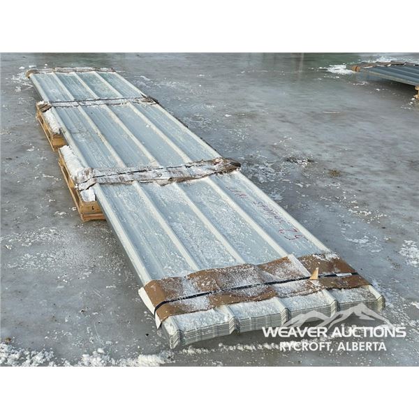 (52) 18 FT. STEEL SHEETS