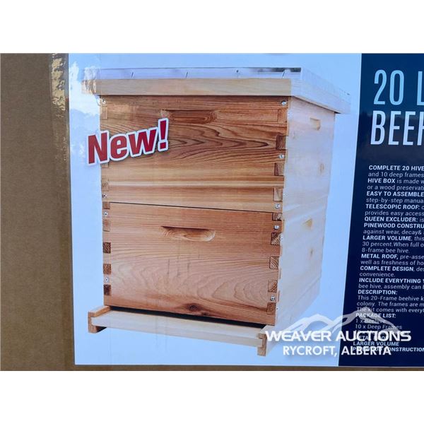 WOODEN BEE HIVE KIT