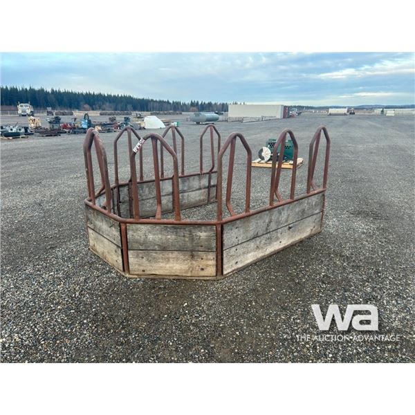 TOMBSTONE FENCE LINE HAY FEEDER