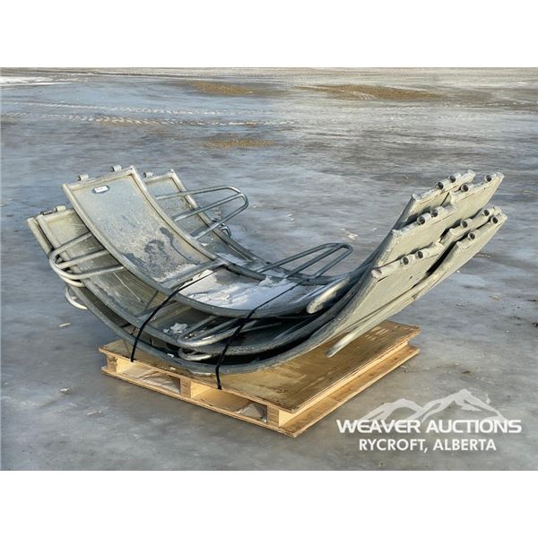 (2) ROUND BALE FEEDERS