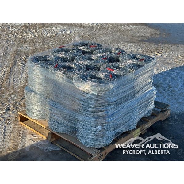 (18) ROLLS OF BARBED WIRE