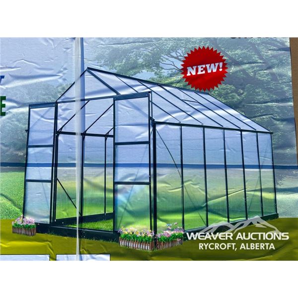 16.5 X 8.35 FT. POLYCARBONATE GREENHOUSE