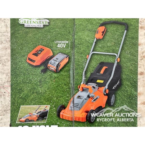 40V BATTERY POWERED LAWN MOWER